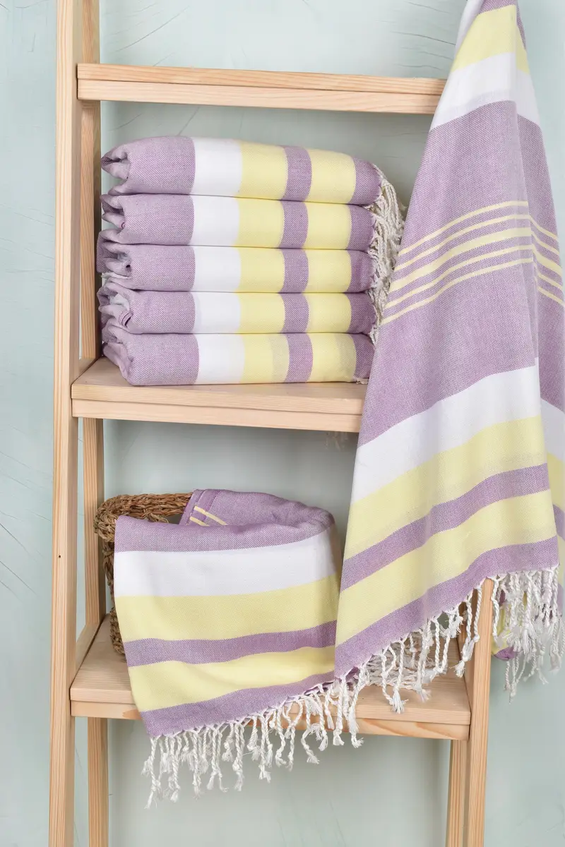 70x40 Cotton Striped Towel, Bachelor Towel, Organic Turkish towel, Wedding Gift, Bachelor Bachelorette Party Favors, Boyfriend Christmas Gift - 3