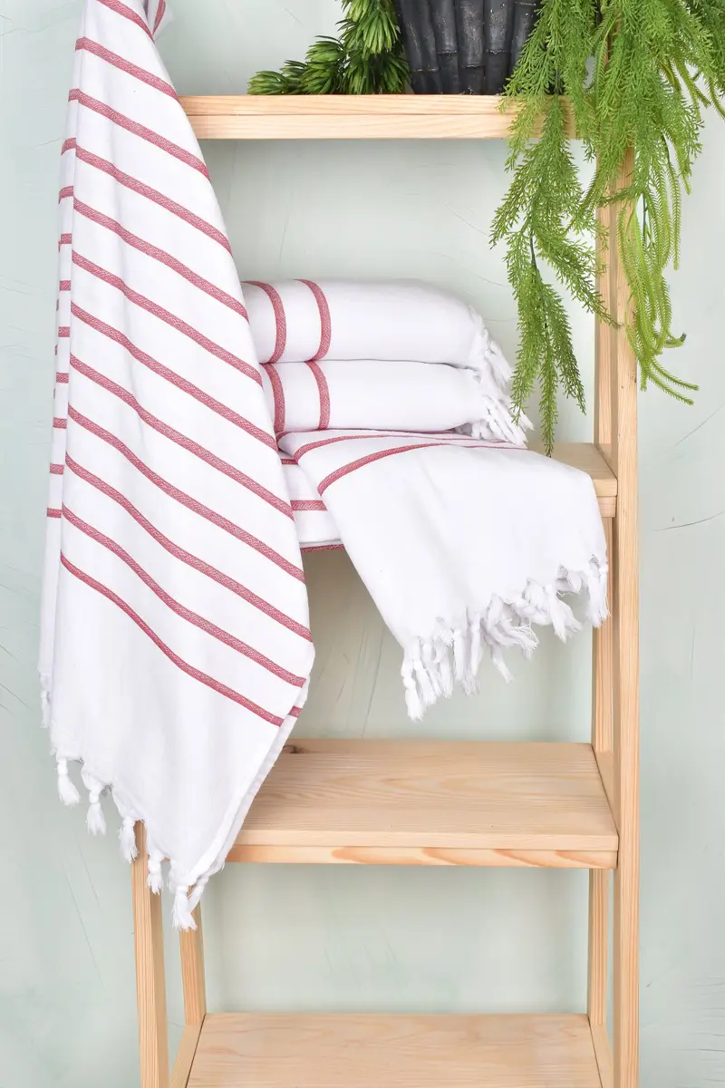 Home Gift, Monogram Beach Towel, 64x40 Cotton Striped Terry Towel, Bulk Order Towel, Personalized Towel, Bachelor Gifts, Monogrammed Turkish Towel - 6