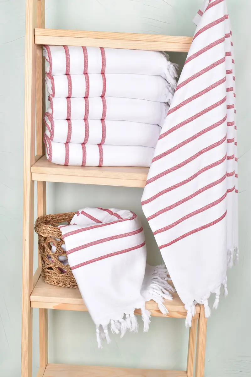 Home Gift, Monogram Beach Towel, 64x40 Cotton Striped Terry Towel, Bulk Order Towel, Personalized Towel, Bachelor Gifts, Monogrammed Turkish Towel - 3