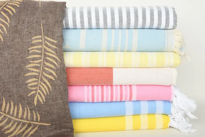 Bulk Order Towel, Turkish Towel Beach, Best Friend Gift, Home Decor Towel, Turkish bath towel for spa, Bridesmaid Gifts, 70x40 Cotton Set of 8 Towel - 1