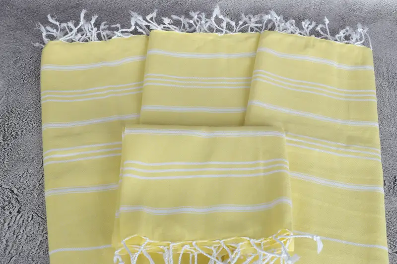 40x24 Cotton Striped Towel, Bathroom Towel, Personalized Gift, Turkish Hand Towel, Boyfriend Gift, Monogrammed Hand Towel, Handmade Gift, Gym Towel - 4