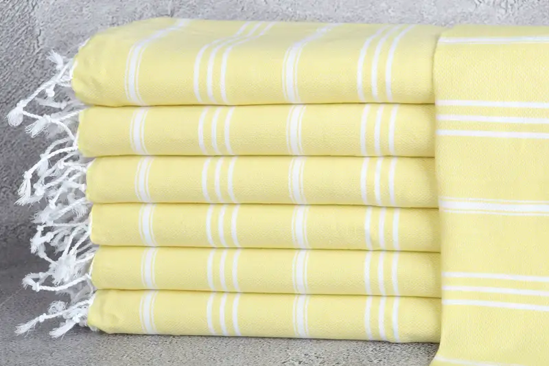 40x24 Cotton Striped Towel, Bathroom Towel, Personalized Gift, Turkish Hand Towel, Boyfriend Gift, Monogrammed Hand Towel, Handmade Gift, Gym Towel - 1
