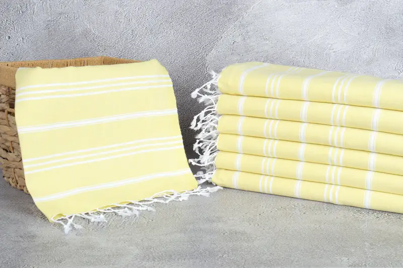 40x24 Cotton Striped Towel, Bathroom Towel, Personalized Gift, Turkish Hand Towel, Boyfriend Gift, Monogrammed Hand Towel, Handmade Gift, Gym Towel - 3