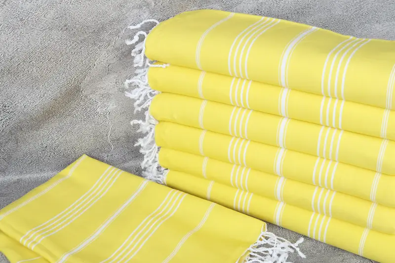 Xmas Gifts, Bachelor Party Favors, Gym Towel, Gift For Her, 70x40 Cotton Striped Towel, Housewarming Gift, Monogrammed Turkish Towel, Thin towel - 2