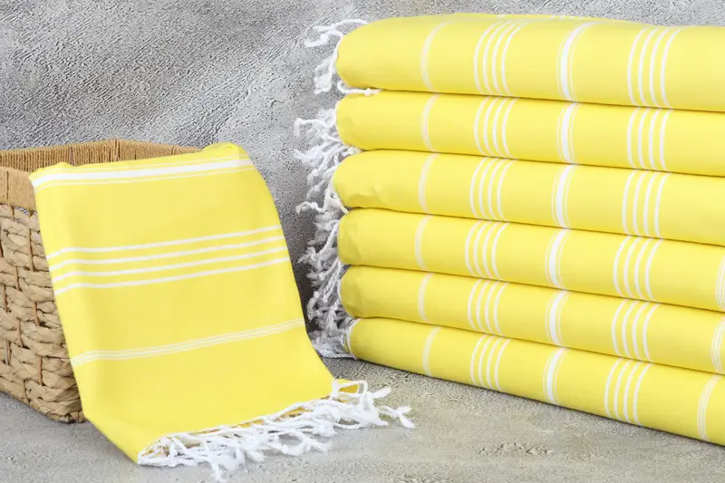 Xmas Gifts, Bachelor Party Favors, Gym Towel, Gift For Her, 70x40 Cotton Striped Towel, Housewarming Gift, Monogrammed Turkish Towel, Thin towel - 3