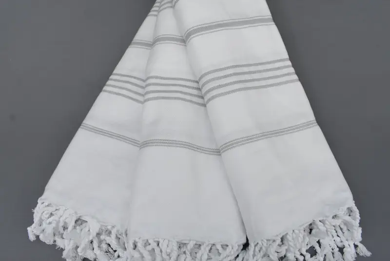 70x40 pamuklu çizgili havlu, monogramlı plaj havlusu, bekarlığa veda eti, özel havlu, plaj havlu hediyesi, antibakteriyel Türk Peshtemal havlu - 3