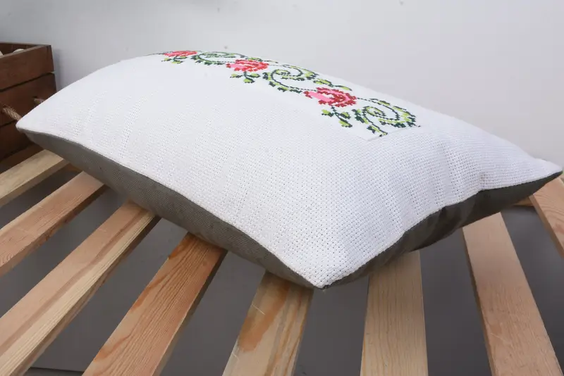 Kilim Cushion Sham, Ethnical Kilim Rug Pillow, Outdoor Throw Cushion Cover, Vintage Kilim Pillow, 12x20 Red Cushion Case, Pillow Case - 6