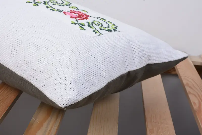 Kilim Cushion Sham, Ethnical Kilim Rug Pillow, Outdoor Throw Cushion Cover, Vintage Kilim Pillow, 12x20 Red Cushion Case, Pillow Case - 7