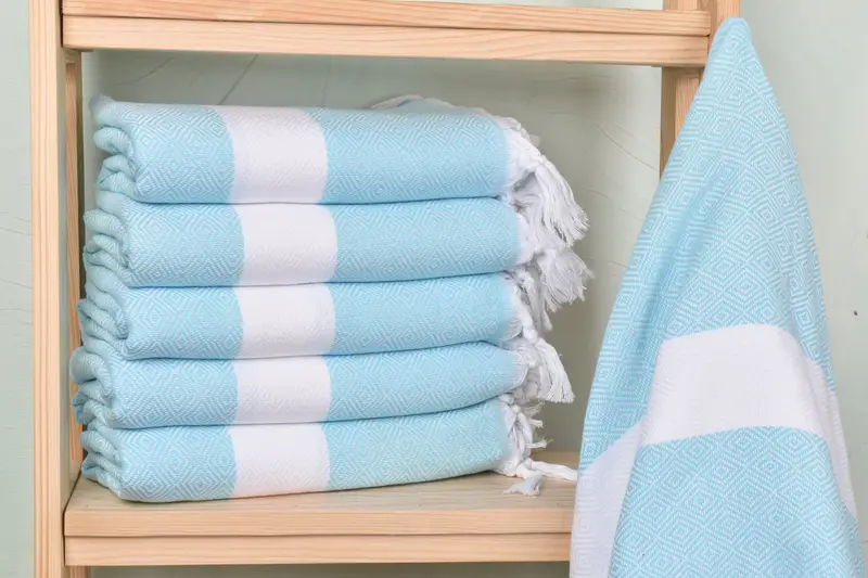 Dark Mint Cotton Towel Bridesmaid Gift, 40x71 Inches