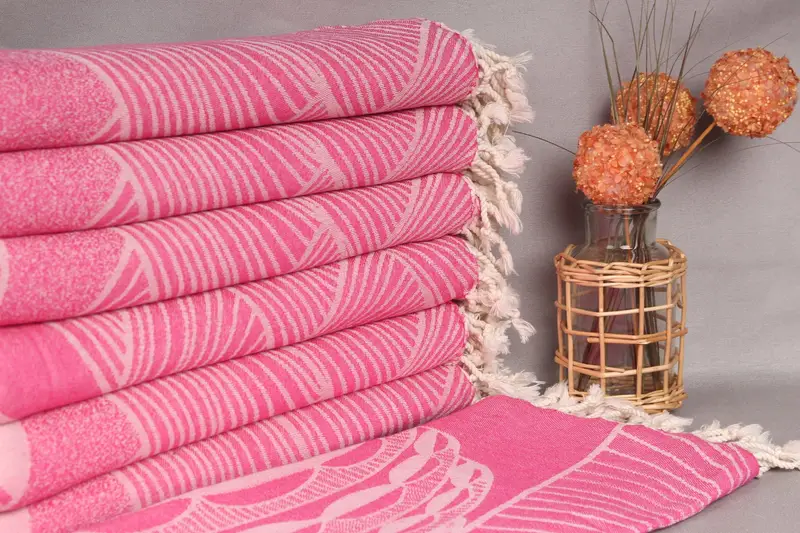 Housewarming Gift, Peshtemal, 68x40 Cotton Striped Design Towel, Friends Beach Towel, Quick-dry towel, Bachelor Bachelorette Party Favors - 2