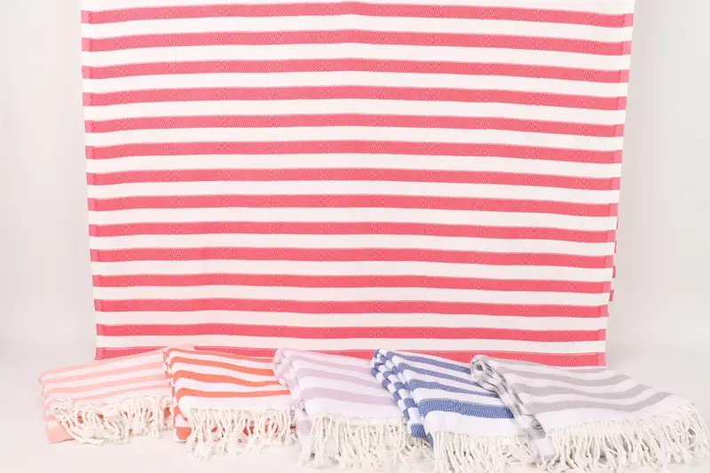Bath towel, Yoga Towel, Florida Bachelorette Party Favors, Quick-dry peshtemal, Bride Gift, 70x36 Cotton Striped Towel, Monogram Beach Towel - 8