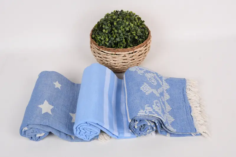 Turkish Towel Beach, Luxury Turkish beach towel with fringe, Wedding For Favor, Monogram Turkish Towel, Peshtemal Towel, 70x40 Cotton Set of 8 Towel - 8
