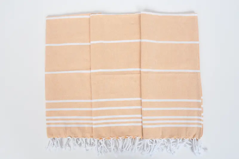 38x18 Cotton Striped Towel, Embroidery Towel, Wedding Gift, Bridesmaid Gifts, Summer Towel, Decorative Towel, Personalized Gift, Personalize Gift - 7