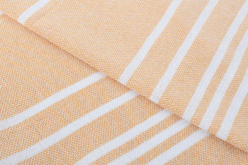 38x18 Cotton Striped Towel, Embroidery Towel, Wedding Gift, Bridesmaid Gifts, Summer Towel, Decorative Towel, Personalized Gift, Personalize Gift - 5