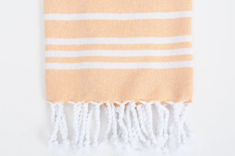 38x18 Cotton Striped Towel, Embroidery Towel, Wedding Gift, Bridesmaid Gifts, Summer Towel, Decorative Towel, Personalized Gift, Personalize Gift - 3