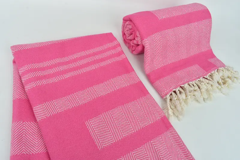 Valentines Day Gift For Him, 68x38 Cotton Chevron Towel, Turkish Beach Towel Bulk, Personalized Towel, Turkish bath towel, Bachelorette Party Favors - 8