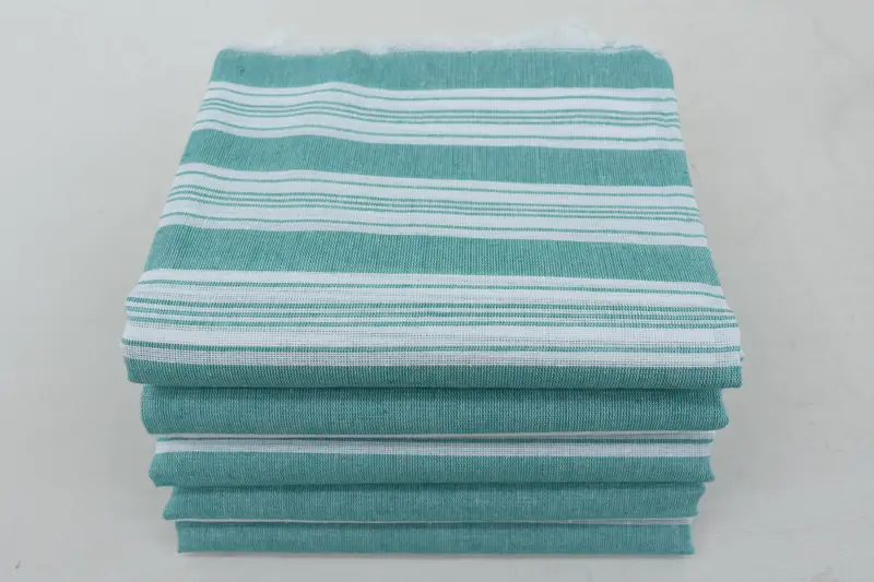 Gym Towel, Family Gift Basket, Turkish hand towel, Spa Gift Towel, Employee Gifts, Gift For Him, Turkish Towel USA, 70x40 Cotton Striped Towel - 6