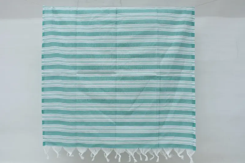 Gym Towel, Family Gift Basket, Turkish hand towel, Spa Gift Towel, Employee Gifts, Gift For Him, Turkish Towel USA, 70x40 Cotton Striped Towel - 8