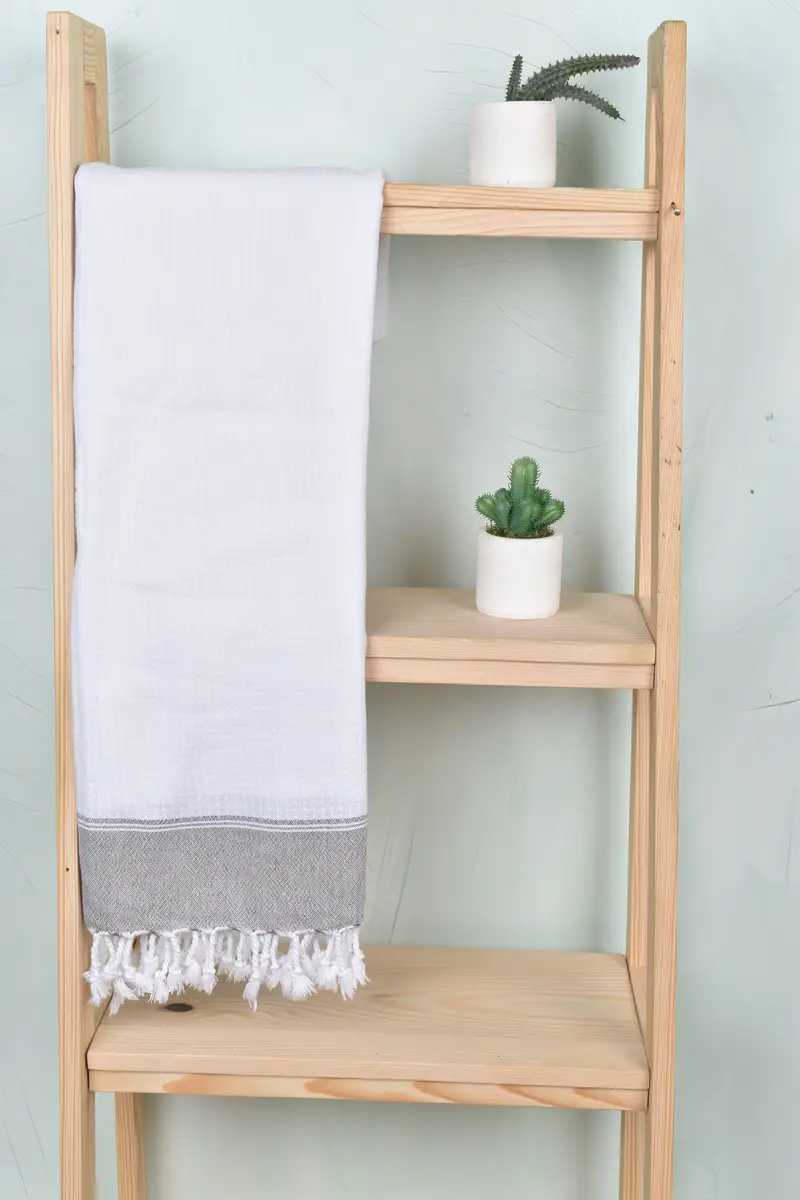 Unique Gift, Embroidered Towel, Kids Beach Towel, 70x36 Cotton Striped Towel, Personalized Turkish Towel, Summer Gift Ideas, Sand-resistant towel - 8
