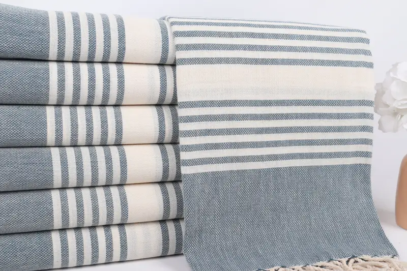 Home Gift, Personalized Towel, Quick-drying peshtemal towel for poolside, Cotton towel, Turkish Bath Towel Set, Wedding Favors, Beach Wedding Favor - 2