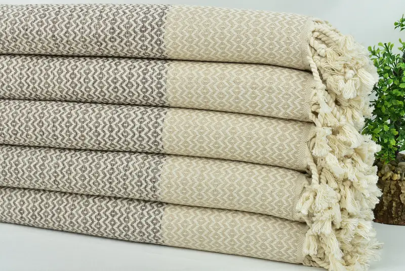 70x40 Cotton Diamond Towel, Customized Towels, Monogram Towels, Quick-Dry Beach Towel, Bridal Shower Favors, Sand-Resistant Peshtemal, Gift For Her - 3