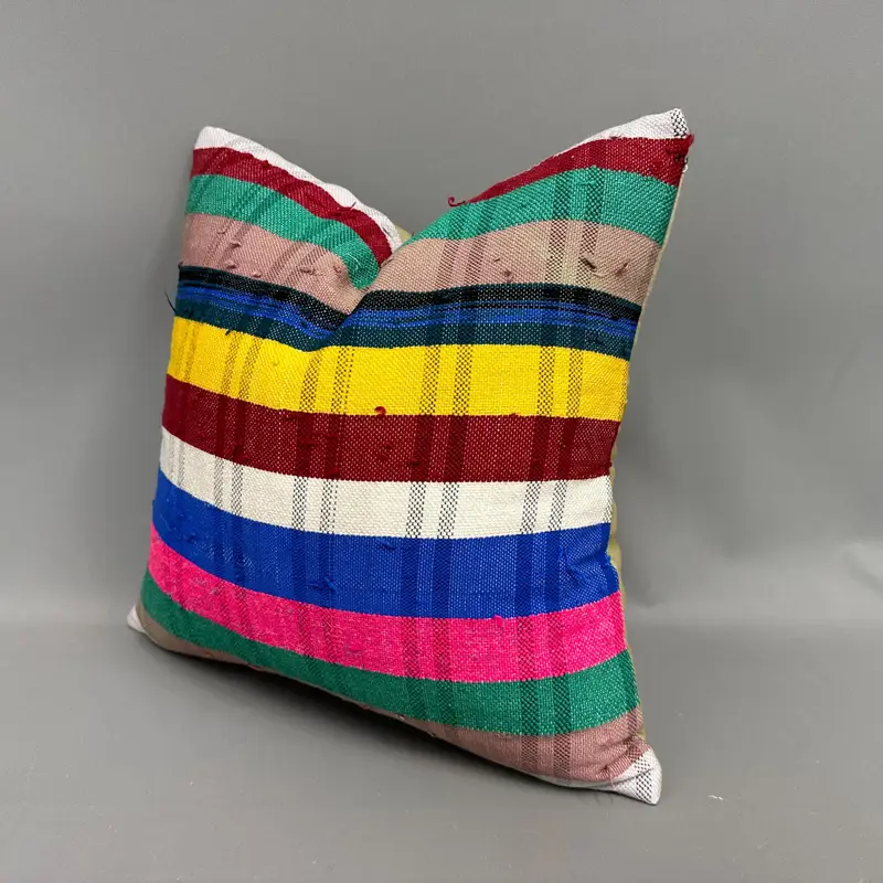 18x18 Green Pillow Sham, Pillow for Sofa, Cushion, Colorful Cushion Case, Muted Cushion Cover, Interior Designer Pillow, Home Decor Pillow - 3
