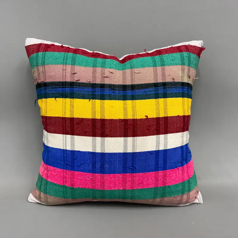 18x18 Green Pillow Sham, Pillow for Sofa, Cushion, Colorful Cushion Case, Muted Cushion Cover, Interior Designer Pillow, Home Decor Pillow - 4