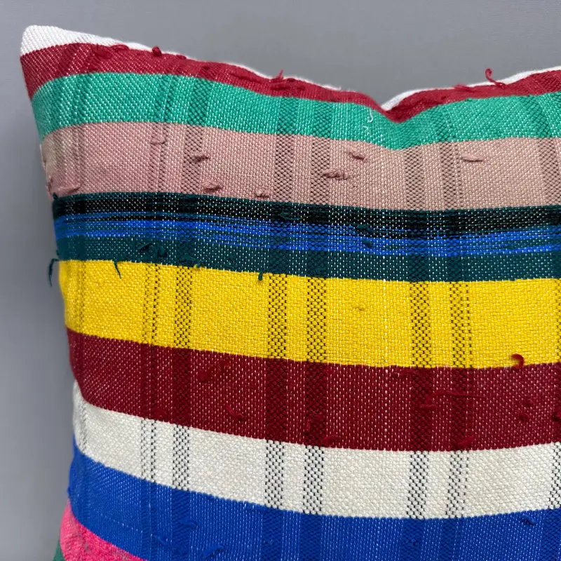 18x18 Green Pillow Sham, Pillow for Sofa, Cushion, Colorful Cushion Case, Muted Cushion Cover, Interior Designer Pillow, Home Decor Pillow - 5
