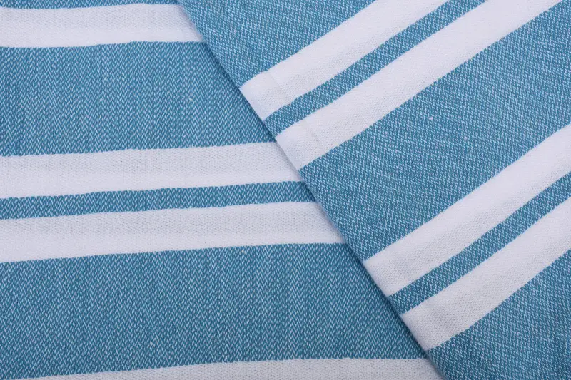Personalized Turkish Towel, Gift For Wedding Day, 70x40 Cotton Striped Towel, Bachelorette Party Gifts, Christmas Gift, Lightweight towel, Gym Towel - 5