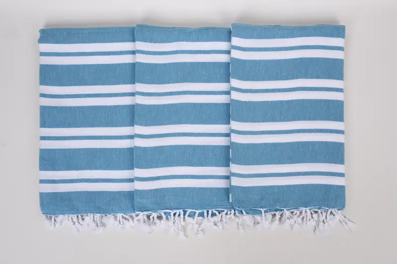 Personalized Turkish Towel, Gift For Wedding Day, 70x40 Cotton Striped Towel, Bachelorette Party Gifts, Christmas Gift, Lightweight towel, Gym Towel - 7
