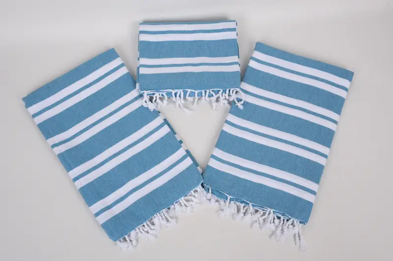 Personalized Turkish Towel, Gift For Wedding Day, 70x40 Cotton Striped Towel, Bachelorette Party Gifts, Christmas Gift, Lightweight towel, Gym Towel - 6