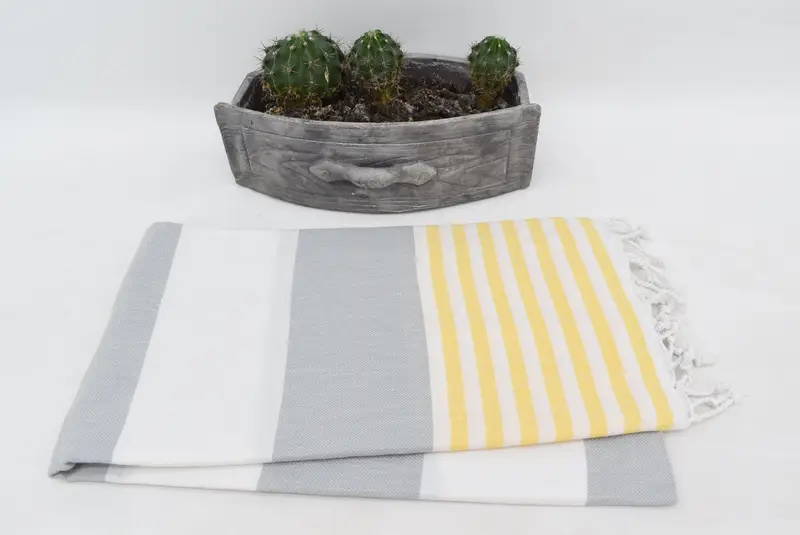 Gift For Coworker, Lightweight towel, Quick-Dry Beach Towel, Gift For Wedding Day, Luxury Beach Towel, 70x40 Cotton Striped Towel, Beach Towel Bulk - 8