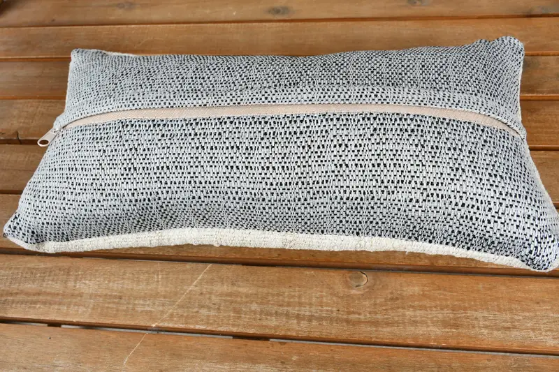 Pet Pillow Sham, Throw Kilim Pillow, Vintage Kilim Pillow, Boho Pillow Sham Cover, Rustic Cushion Case, Cushion Cover, 8x16 Beige Cushion Cover - 5