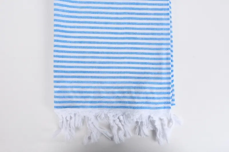 Luxury Beach Towel, Monogram Beach Towel, Best Wedding Gift, Handmade Gift, 68x36 Cotton Striped Towel, Yoga Towel, Valentines Gift, Quick-dry towel - 3