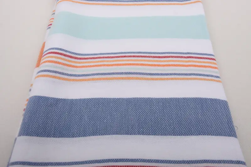 Turkish towel, Soft towel, Travel towel, Wedding For Favor, 76x38 Cotton Striped Towel, Authentic Turkish hammam peshtemal, Sand-Resistant Peshtemal - 4