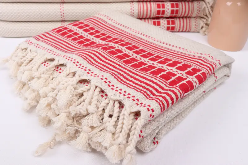 Turkish Towel Beach, Custom Towel Beach, Turkish towel, Custom Towel, Organic Beach Towel, 68x40 Linen Striped Towel, Wedding Gift For Bride - 5