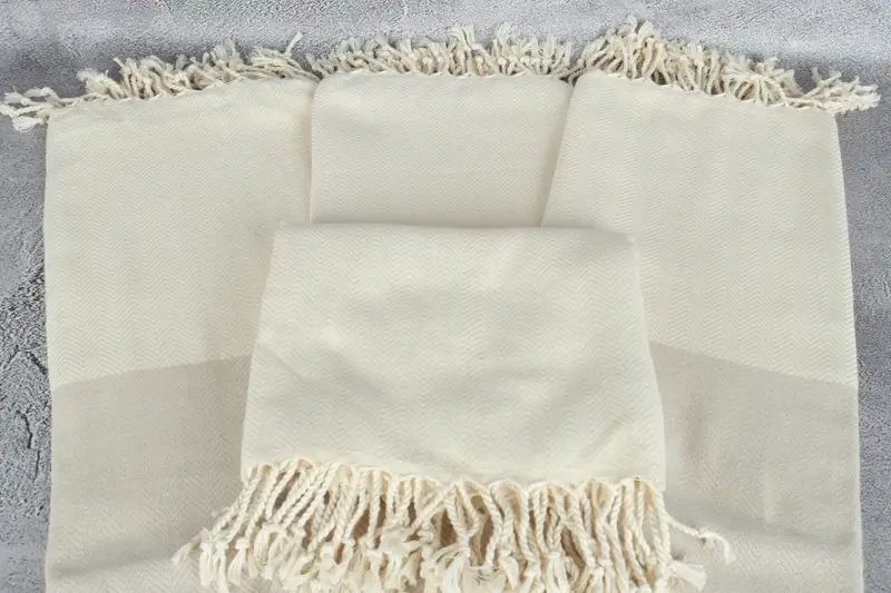 Turkish Towel Bulk, Fouta towel, Bachelor Bachelorette Party Favors, Quick-dry peshtemal, 70x36 Cotton Zig zag Towel, Mother Of The Groom Gift - 4