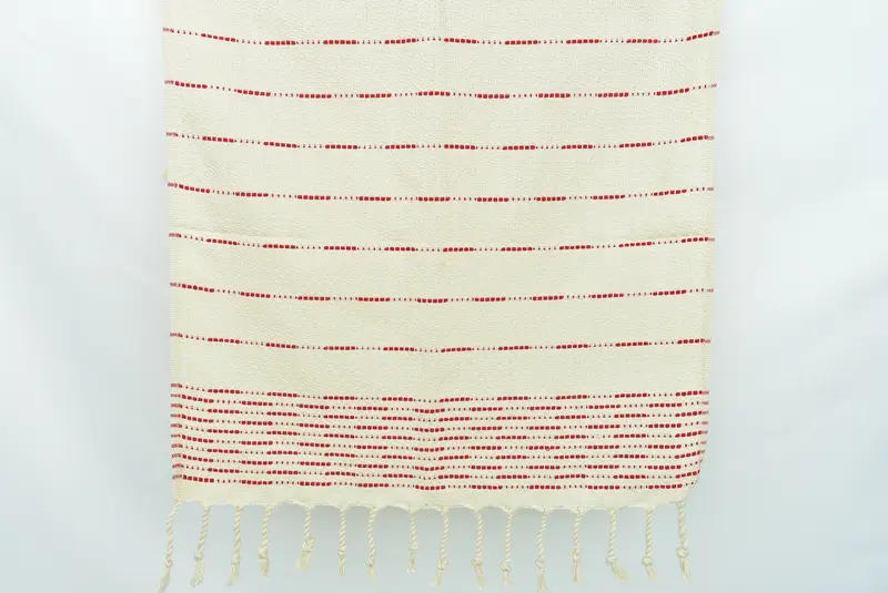 Özel el havlu, monogramlı el havlu, onun için hediyeler, anma hediyesi, nedime havlu, 36x18 pamuklu çizgili tasarım havlu, monogram mutfak havlu - 8