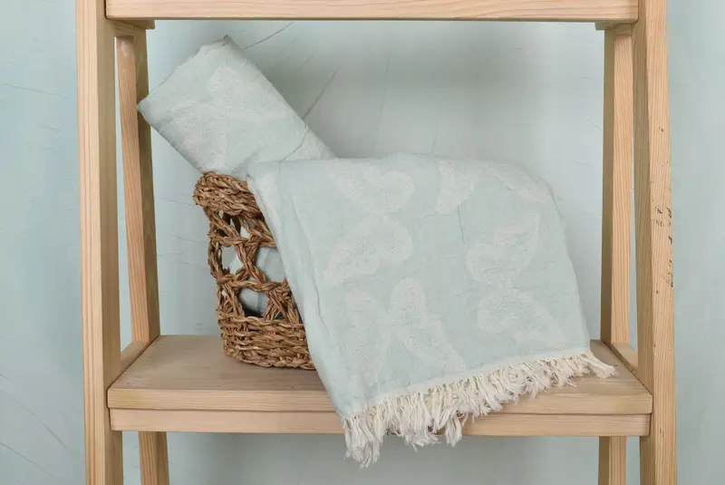 Wedding Gift, Gift Towel, 68x36 Cotton Butterfly Pattern Towel, Wedding Hand Made Gift, Beach Towel Bulk, Bachelorette Towel, Turkish hand towel - 5