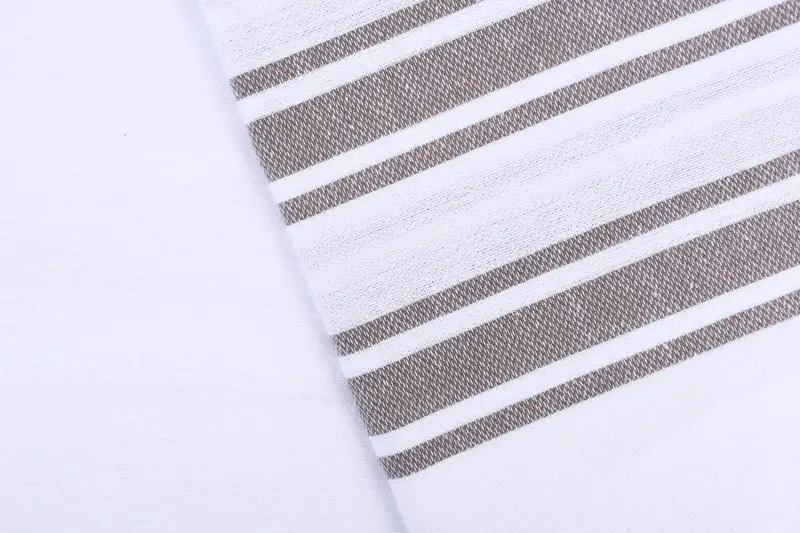 Yoga Towel, Family Gift, 70x40 Cotton Striped Towel, Travel towel, Gift For Him, Luxury towel, Thin and lightweight Turkish peshtemal, Holiday Towel - 5