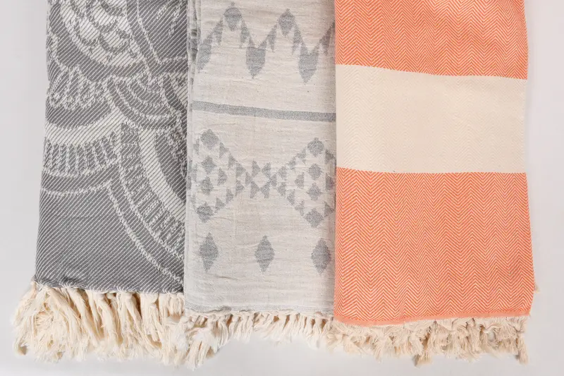 Gift For Him, Custom Wedding Gifts, Halloween Bachelorette Party, 80x60 Cotton Set of 5 Towel, Bedspread, Turkish Blanket Queen, Monogram Blanket - 8
