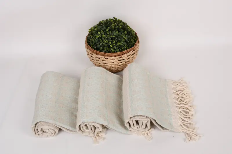 Gift For Him, Girls Weekend Getaways Ideas, Wedding Gifts Towel, 70x36 Linen Kilim Design Towel, Monogrammed Beach Towel, Handmade Gift, Spa Towel - 8