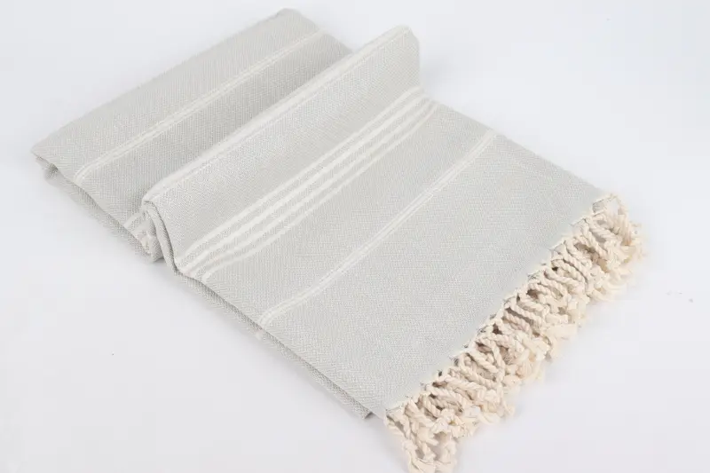 Absorbent Turkish towel, Lightweight towel, 70x40 Cotton Striped Towel, Bath towel, Family Gift Basket, Beach Towel Personalized, Bridal Party Gifts - 6