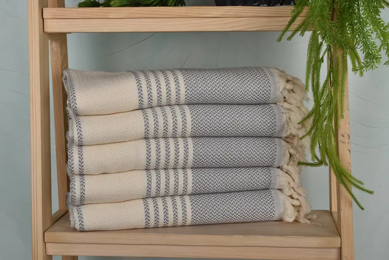 Turkish Towel USA, Luxury Turkish Bath Towel, Pool Towels, Personalized Towel, 70x40 Cotton Striped Towel, Custom Beach Towel, Bachelor Party Favors - 1
