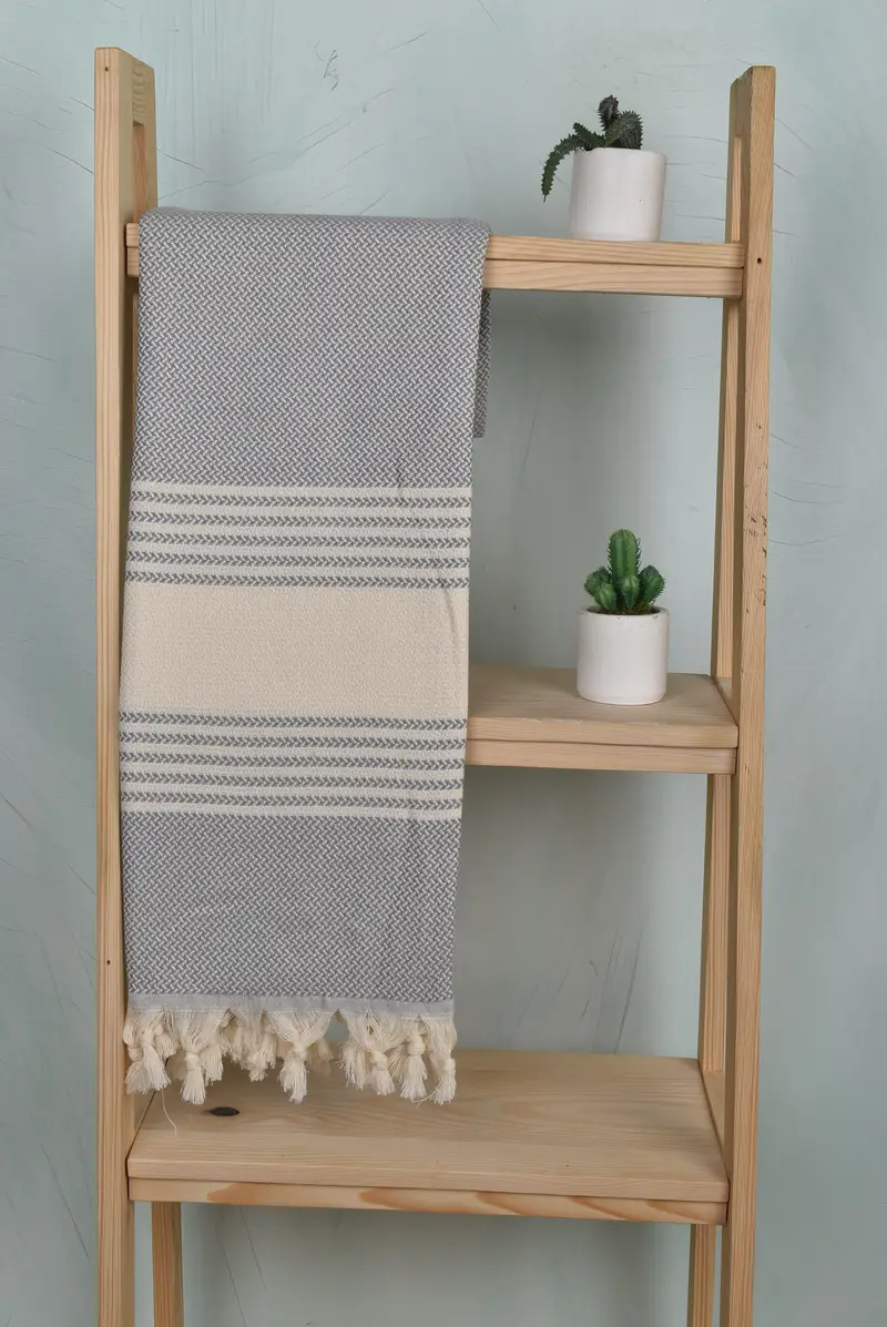 Turkish Towel USA, Luxury Turkish Bath Towel, Pool Towels, Personalized Towel, 70x40 Cotton Striped Towel, Custom Beach Towel, Bachelor Party Favors - 8