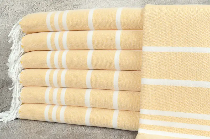 Bachelorette Party Gifts Bridesmaids, Best Beach Towel, Gift For The Home Decor, Personalized Bridesmaid Gift, 70x40 Cotton Striped Towel, Peshtemal - 1