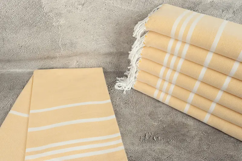 Bachelorette Party Gifts Bridesmaids, Best Beach Towel, Gift For The Home Decor, Personalized Bridesmaid Gift, 70x40 Cotton Striped Towel, Peshtemal - 2