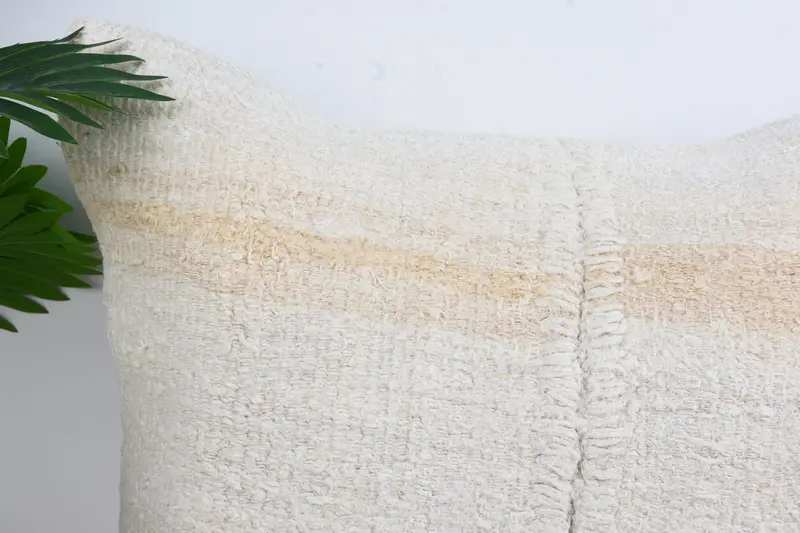 Turkish Pillow, 20x28 White Cushion Case, Pillow for Sofa, Square Throw Cushion Cover, Nautical Throw Cushion Cover, Cushion Case, Gift Pillow - 2