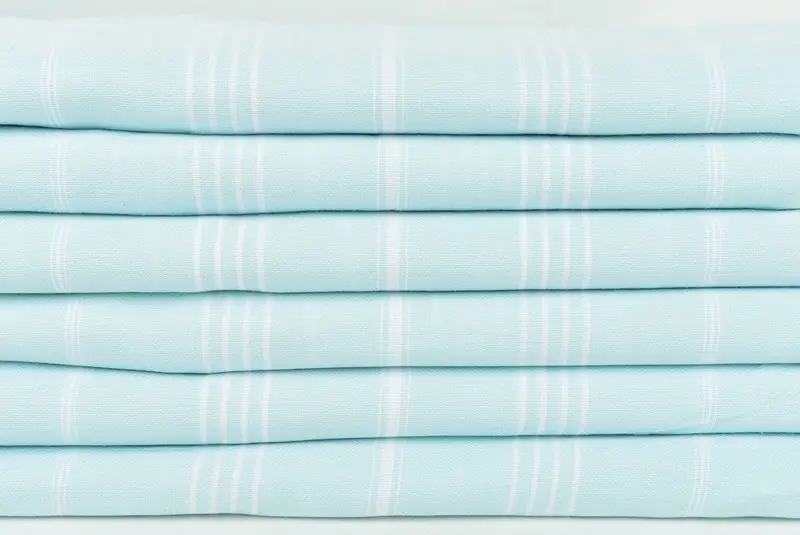 Shower Curtain, Boho Throw Blankets, Personalized Bridesmaid Gift, Throw Blanket, Turkish Cotton Blanket, Woven Blanket, 96x80 Cotton Striped Towel - 2