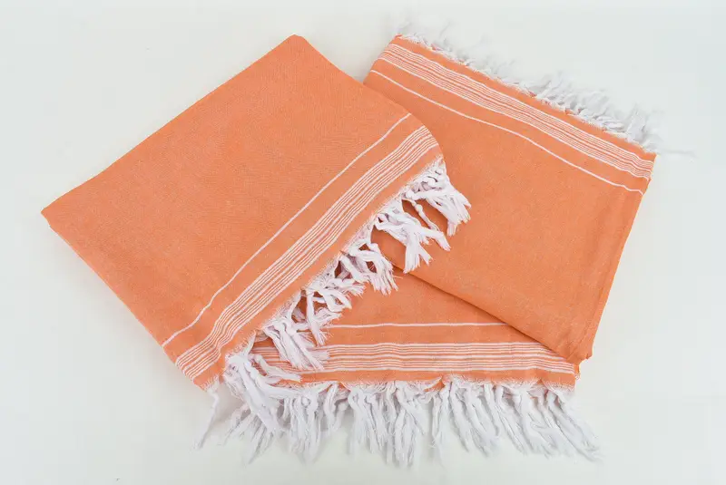Custom Blanket, Woven Blanket, Turkish Cotton Blanket, Halloween Bachelorette Party, 92x56 Cotton Striped Towel, Gifts For Him, Wedding Favors - 6